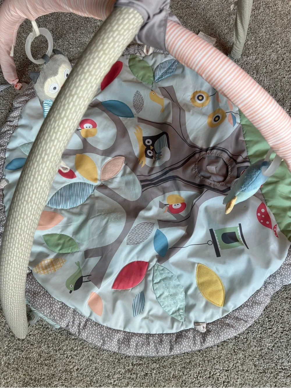 Skip Hop Treetop Friends Baby Activity Gym Play Mat Owl Bird Tree Baby floor mat